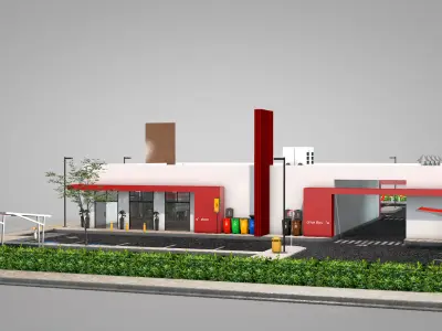 Burger Shopping  3D model