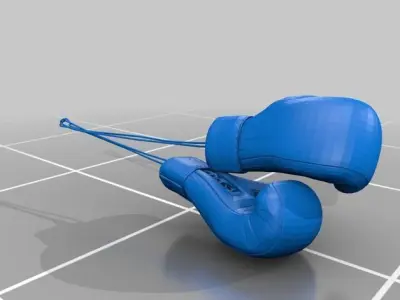 Gloves pendant 3D print model
