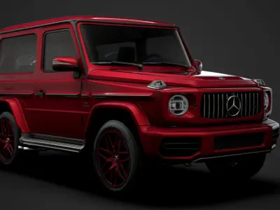 Mercedes AMG G 63 Worldwide 3d W463 2020 3D model