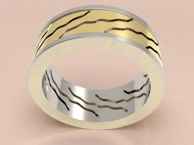 Designer Ring  3D print model