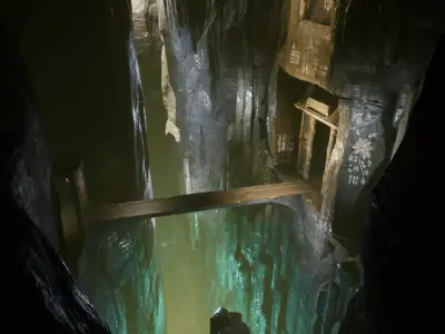 Fantasy Cave Environment Set Low-poly 3D model
