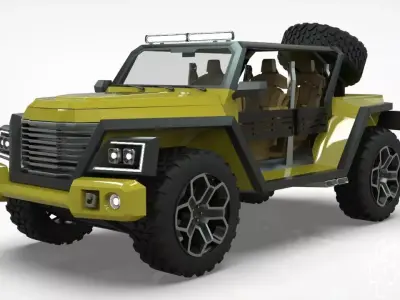 WildTruck Version 4 3D model