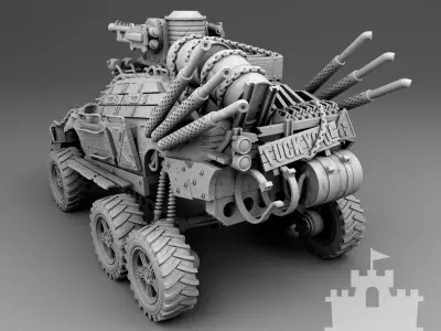 Monster 6x6 3D print model