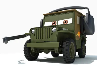 Disney Pixar Cars 2 3D model