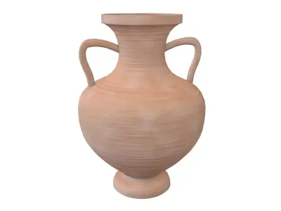 Roman Pottery v2 002 Low-poly 3D model
