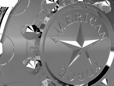 AMERICAN FORCE F91 QUAKE DRW WHEEL 3D print model