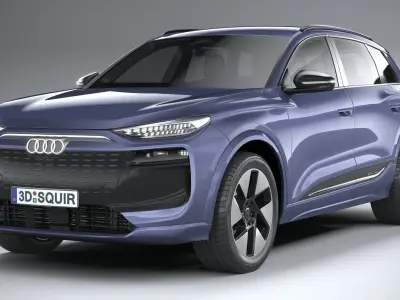 Audi Q6L e-tron 2025 3D model