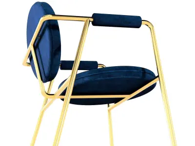 Baxter Gemma Chair 3D model