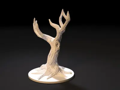 Wood voronoi 3D print model