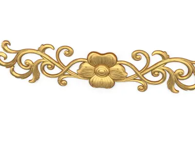 Classic decor ornament 132 3D model