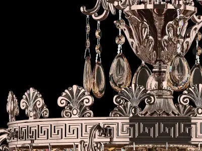 MD 89320-6 Osgona Chandelier 3D model