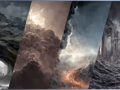 24 Concept Art Background Pack Texture