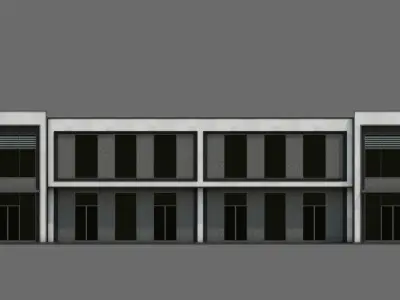 Mini Office ID016 Free 3D model