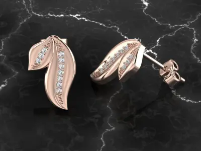 Jewelry Earring 3D print model