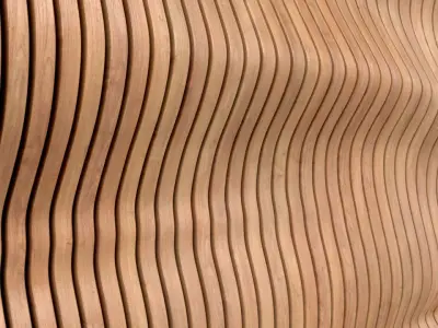 Parametric Wall 02 3D model