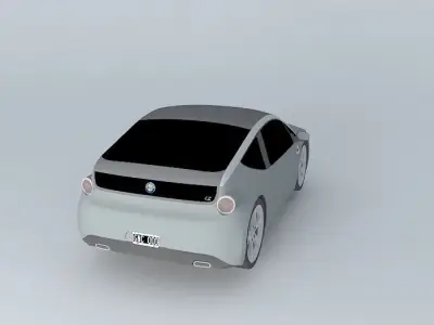 Alfa Romeo CZ Concept Free 3D model