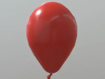 CC0 - Balloon Free low-poly 3D model