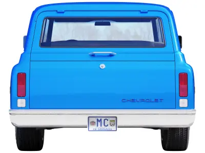 Chevrolet suburban 1971 3D model