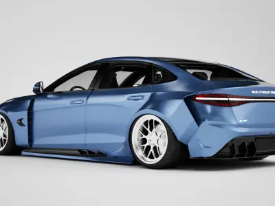 BYD Seal Custom BodyKit 3D model