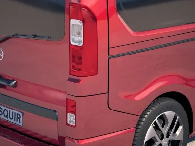 Opel Vivaro Pass 2015-2018 4-door 3D model