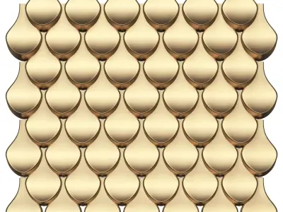 3D Wall Panel 013 Low-poly 3D model