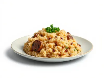 Delicious Risotto with Mushrooms Model Pack Low-poly 3D model