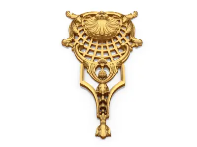 Classic decor ornament 121 3D model