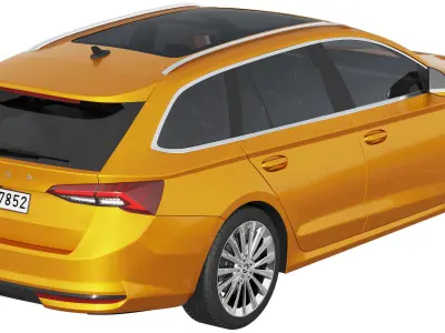 Skoda Octavia Combi 2025 3D model