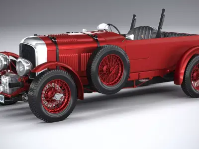 Bentley Blower Jnr 2024 3D model