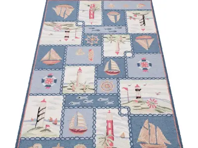 Rug Set 2383 3D model