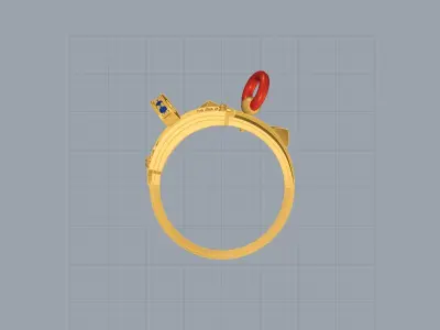 Brand Look Ring 100 PERCENT GUARANTEED CAN BE RPINTED 3D print model