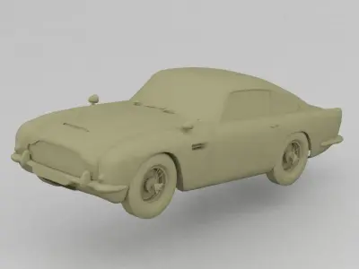 Aston Martin 3D print model
