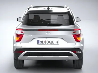 Hyundai Creta 2021 3D model