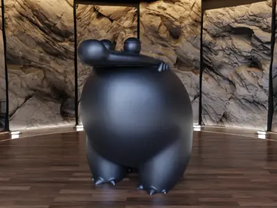 Crocodile Alligator Creature Figure Fan Art Toy  3D print model