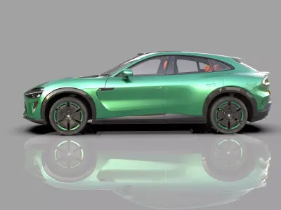 Xiaomi YU7 2025 HQ interior 3D model