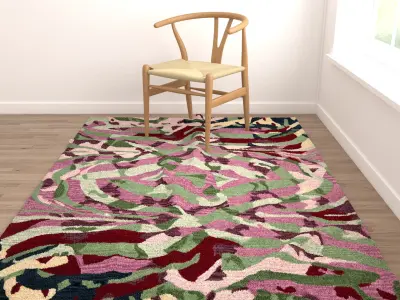 Rugs No 1013 Low-poly 3D model
