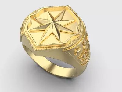 Ring for men 3D print model