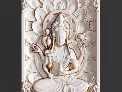 woman plaster 1 3D model