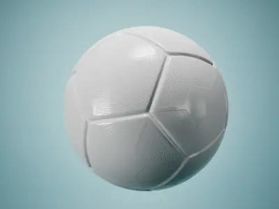 Serie A Tim 2016 - Italian League Match Ball - Nike 3D model 3D model