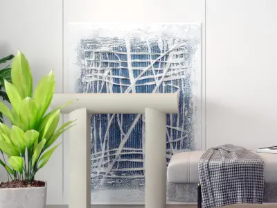 painting Modern style decorative 3D model