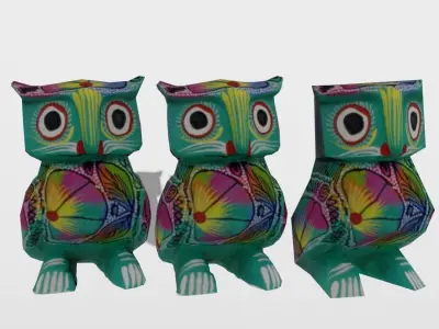 Toy Photoscanned Low-poly 3D model
