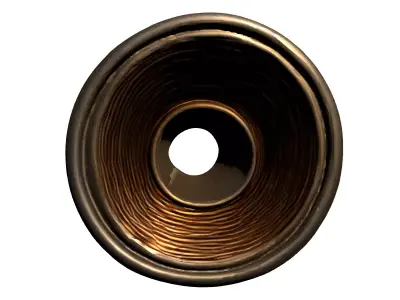 Ornate Ancient Text Scroll Low-poly 3D model