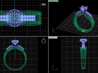 jewelry ring 78 3D print model