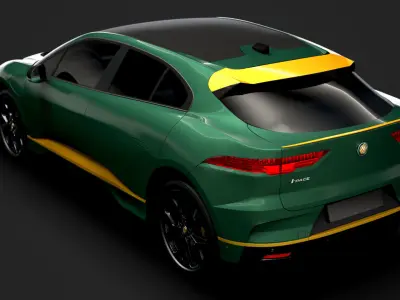 Lister I Pace EV400 ADW HSE 2019 3D model