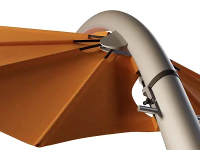 Luxury Icarus Parasol 3D model