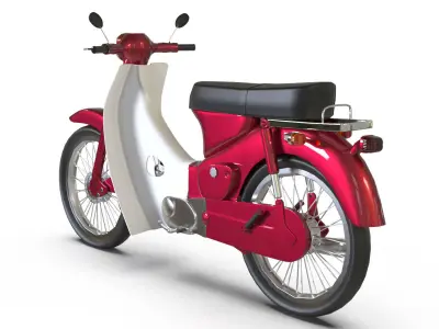 Honda-50  3D model