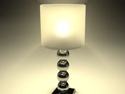 Sphere table lamp 3D model