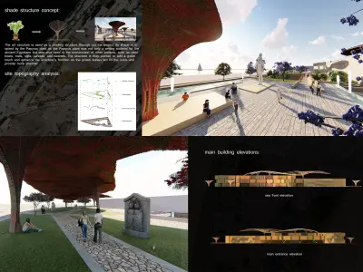 Revit Pharonic Exhibition 3D model