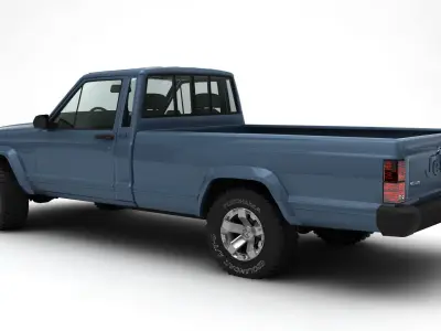 Jeep Comanche 3D model
