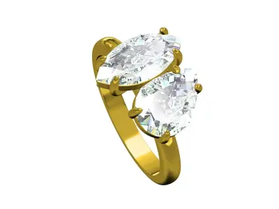 Engagement Ring-44 3D print model